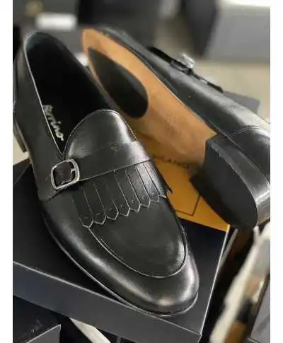 Mocassini uomo neri - Vera pelle - Mocassini uomo online - Gogolfun.it