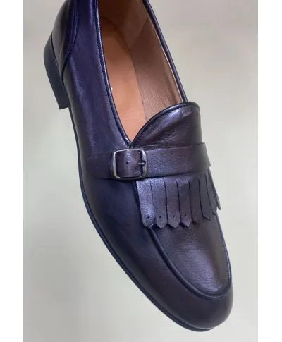 Mocassini uomo marroni - Vera pelle - Made in Italy