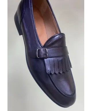Mocassini uomo marroni - Vera pelle - Made in Italy