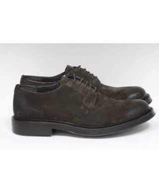 Stringata marrone in pelle scamosciata - Monte - Scarpe e mocassini uomo online - Gogolfun.it