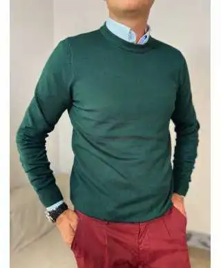 Maglioncino girocollo verde - Sottogiacca