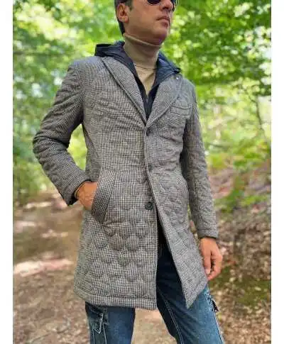 Cappotto uomo Beige con pettorina staccabile - Paul Miranda - Cappotti e trench online - Gogolfun.it