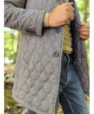 Cappotto uomo Beige con pettorina staccabile - Paul Miranda