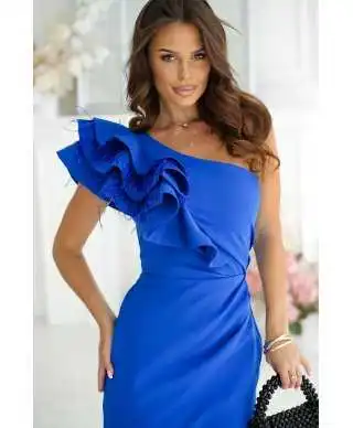 Vestito corto elegante - Tubino mono spalla - Vestiti eleganti online - Gogolfun.it