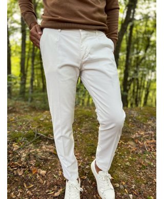 Pantaloni bianchi Paul Miranda - Chinos - Pantaloni uomo online - Gogolfun.it