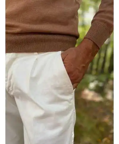 Pantaloni bianchi Paul Miranda - Chinos - Pantaloni uomo online - Gogolfun.it