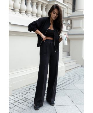 Komplet MISTY bomberka + szerokie spodnie