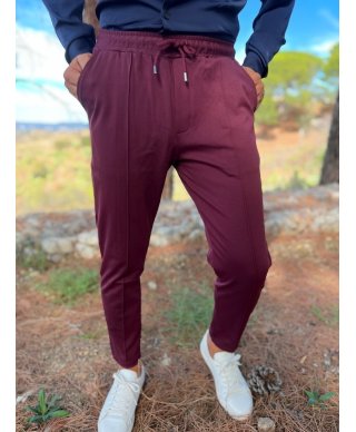 Pantalaccio con coulisse, bordeaux - Paul Miranda - Pantaloni uomo online - Gogolfun.it