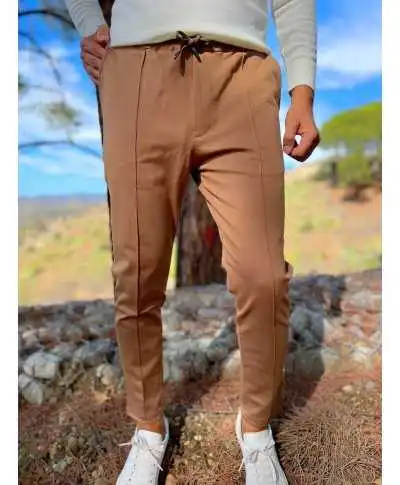 Pantalaccio uomo cammello - Paul Miranda - Pantaloni uomo online - Gogolfun.it
