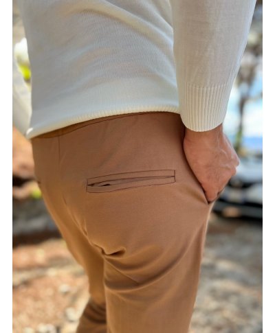 Pantalaccio uomo cammello - Paul Miranda - Pantaloni uomo online - Gogolfun.it