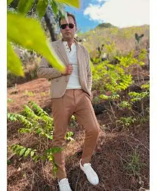 Pantalaccio uomo cammello - Paul Miranda - Pantaloni uomo online - Gogolfun.it