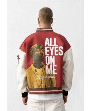 Giacca college con stampa Tupac - Giacche varsity online - Gogolfun.it
