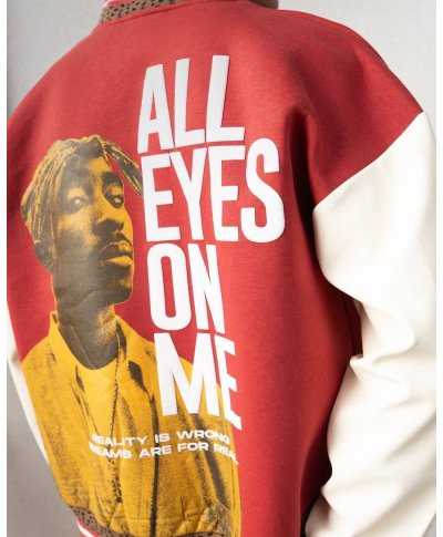 Giacca college con stampa Tupac - Giacche varsity online - Gogolfun.it