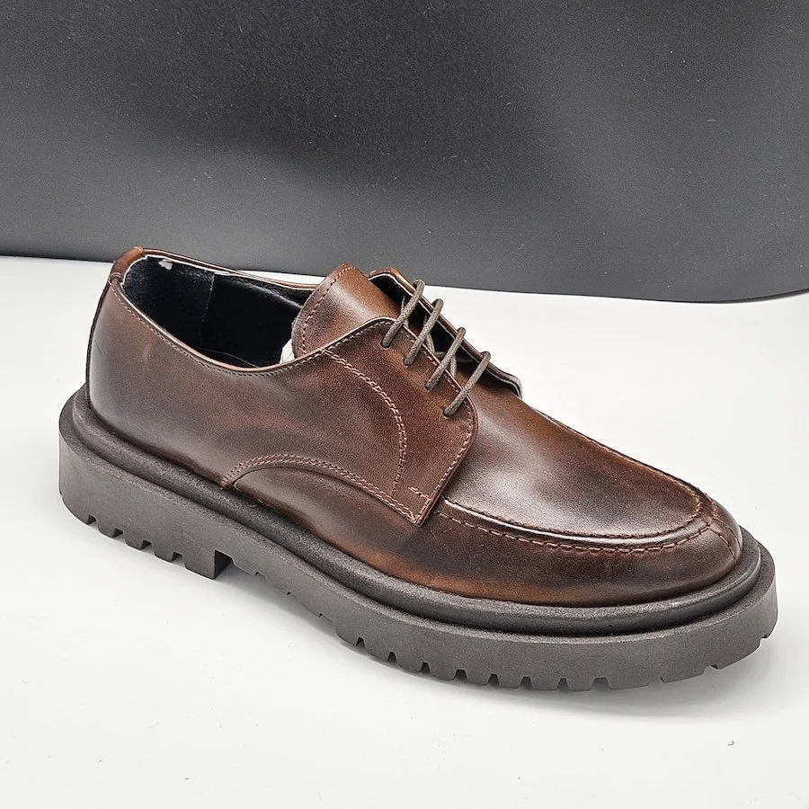 Scarpe Derby Scarpe Inglesine Uomo Rosse Scarpa Uomo Inglesina In