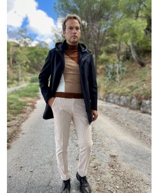 Pantaloni in velluto beige - Paul Miranda - Pantaloni uomo online - Gogolfun.it