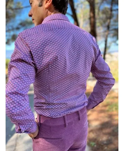 Camicia uomo fantasia particolare - Nik - Camicie uomo online - Gogolfun.it