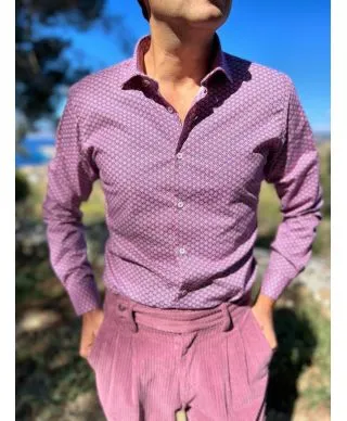 Camicia uomo fantasia particolare - Nik - Camicie uomo online - Gogolfun.it