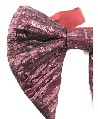 Papillon uomo - Bordeaux - Ali di pipistrello grandi