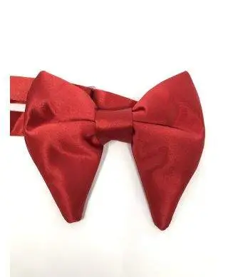 Papillon uomo - Rosso - Ali di pipistrello grandi
