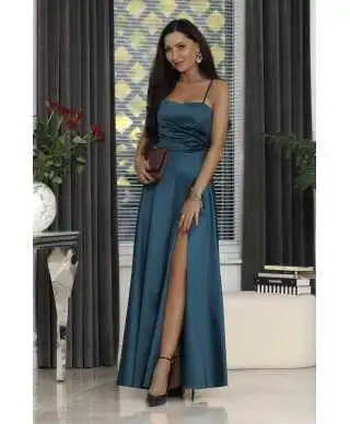 Vestito lungo elegante Con schiena scoperta - Nathalie