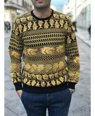 Felpa uomo - Girocollo - Particolare