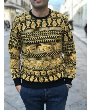 Felpa uomo - Girocollo - Particolare