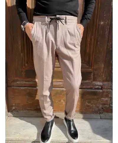 Pantaloni uomo con coulisse - Dru - Pantaloni uomo online - Gogolfun.it