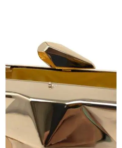 Pochette oro - Borsetta da cerimonia con tracolla