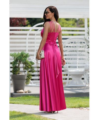 Abito da cerimonia online fuxia - Marina - Vestiti da cerimonia, da damigella - Gogolfun.it