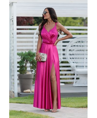 Abito da cerimonia online fuxia - Marina - Vestiti da cerimonia, da damigella - Gogolfun.it
