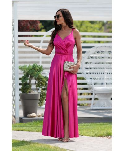 Abito da cerimonia online fuxia - Marina - Vestiti da cerimonia, da damigella - Gogolfun.it