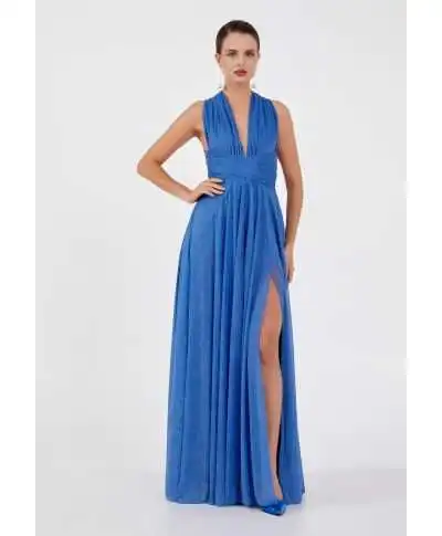 Abito da cerimonia azzurro - Star bis