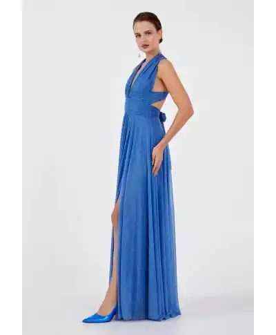 Abito da cerimonia azzurro - Star bis - Abiti da diciottesimo e da cerimonia - Gogolfun.it