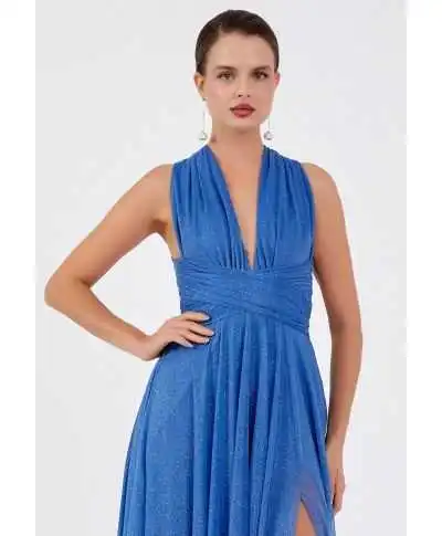 Abito da cerimonia azzurro - Star bis - Abiti da diciottesimo e da cerimonia - Gogolfun.it