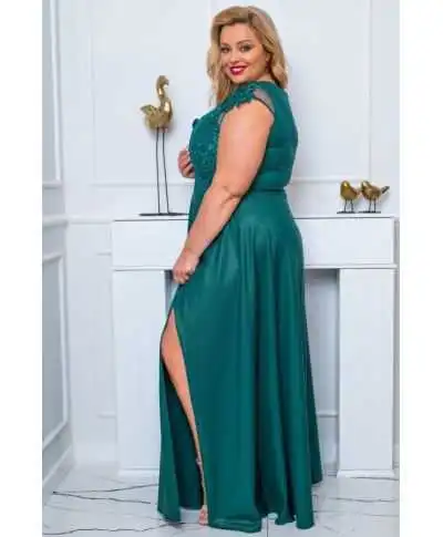 Abito da cerimonia con manica corta - Carmen - Abiti da cerimonia online - Gogolfun.it
