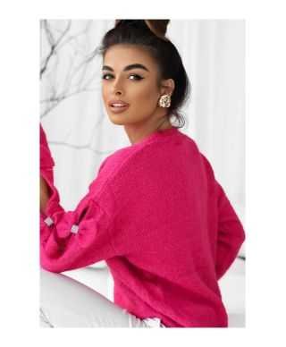 Maglione Fuxia Donna con Fiocchi - Bow bis - Maglioni particolari - Gogolfun.it