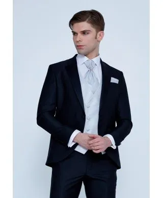 Smoking con gilet damascato, Cerimonia uomo - Modello Principe