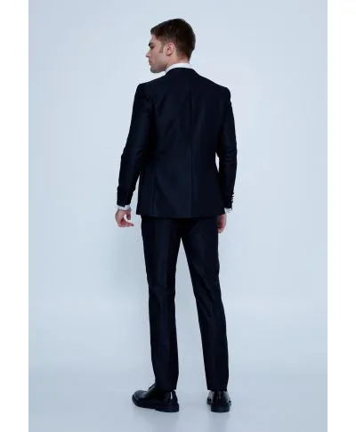 Smoking con gilet damascato, Cerimonia uomo - Modello Principe