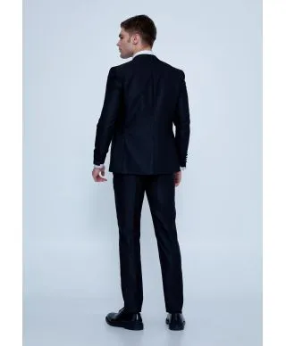 Smoking con gilet damascato, Cerimonia uomo - Modello Principe