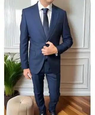 Abito uomo blu classico - Paride - Abiti uomo eleganti online - Gogolfun.it