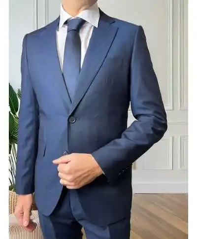 Abito uomo blu classico - Paride - Abiti uomo eleganti online - Gogolfun.it
