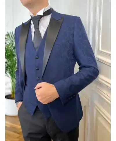 Smoking uomo blu giovanile - Amadeus - Abiti da cerimonia uomo online - Abiti uomo eleganti online - Gogolfun.it