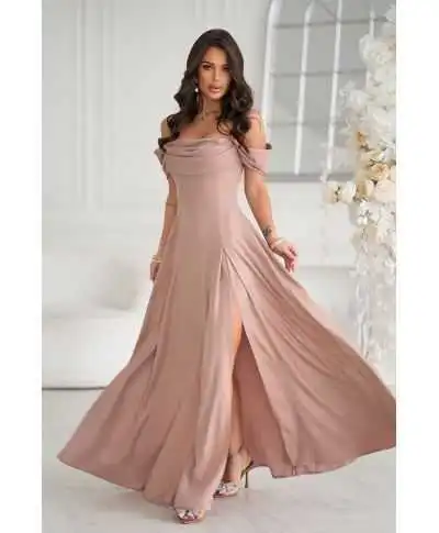 Vestito elegante da cerimonia - Oro - Costa - Vestiti da cerimonia donna - Gogolfun.it