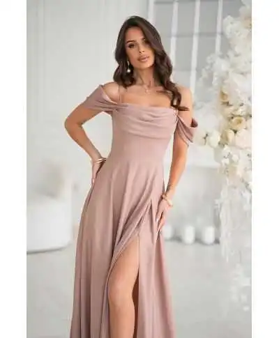 Vestito elegante da cerimonia - Oro - Costa - Vestiti da cerimonia donna - Gogolfun.it