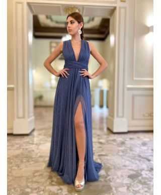Abito elegante con schiena scoperta - Star bis - Vestiti lunghi eleganti online - Gogolfun.it