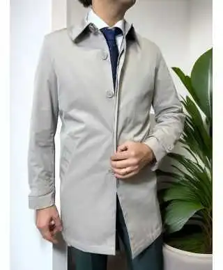 Trench uomo beige - Semifoderato