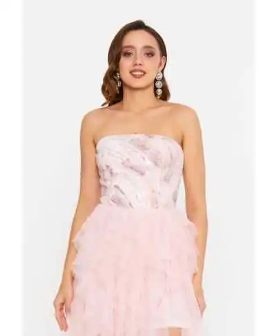 Abito da cerimonia in tulle - Perugia - Abiti da cerimonia donna online - Gogolfun.it