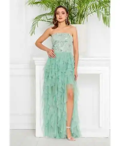 Abito da cerimonia in tulle - Perugia - Abiti da cerimonia donna online - Gogolfun.it