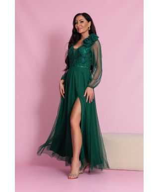 Sukienka maxi STELLA / Zielony