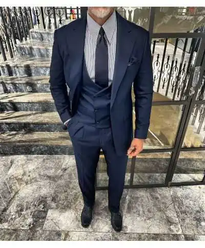 Abito blu elegante da cerimonia - Prestige - Abiti uomo da cerimonia online - Gogolfun.it